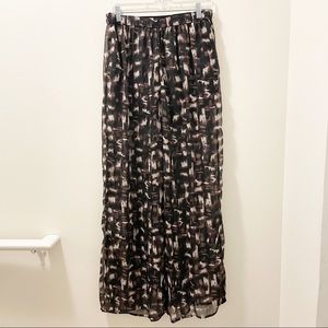 Abercrombie & Fitch Sheer Palazzo Pants - Size L